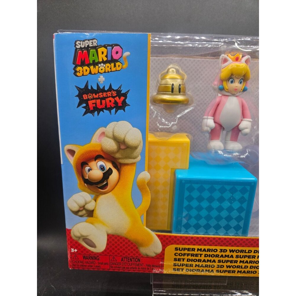Super Mario 3D World + Bowsers Fury Diorama Set With Figures & Accessories - Picture 2 of 9
